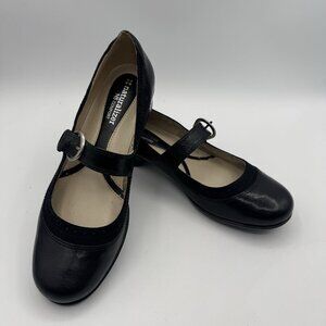 Naturalizer N5 Comfort Shoes Women’s 7 M Black Leather Mary Jane Shoes